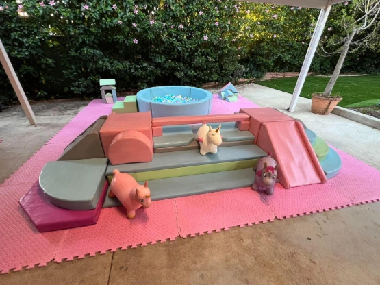 Pastel Soft Play Set 5m x 5m