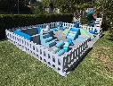 Blue Soft play Set 5m x 4m