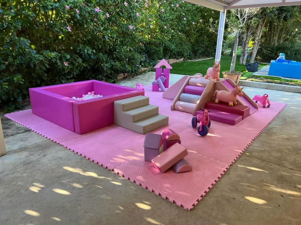 Pink Soft Play Set 5m x 4m